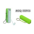 ABS Mini Power Bank With Keychain